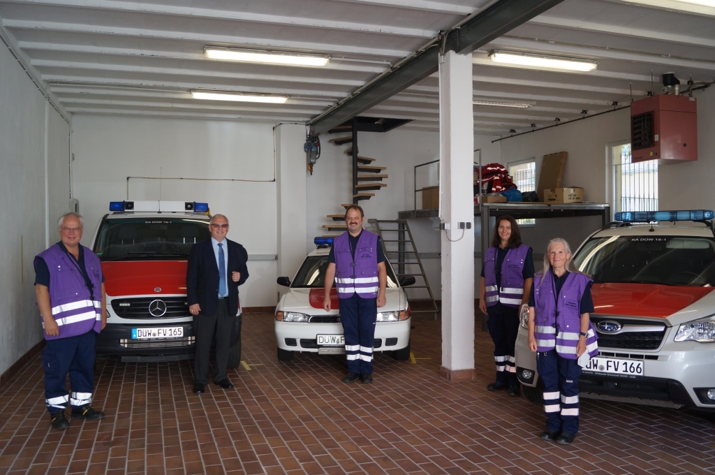 Von links: Hauth, Ihlenfeld, Feneis, Reinards, Schaumann