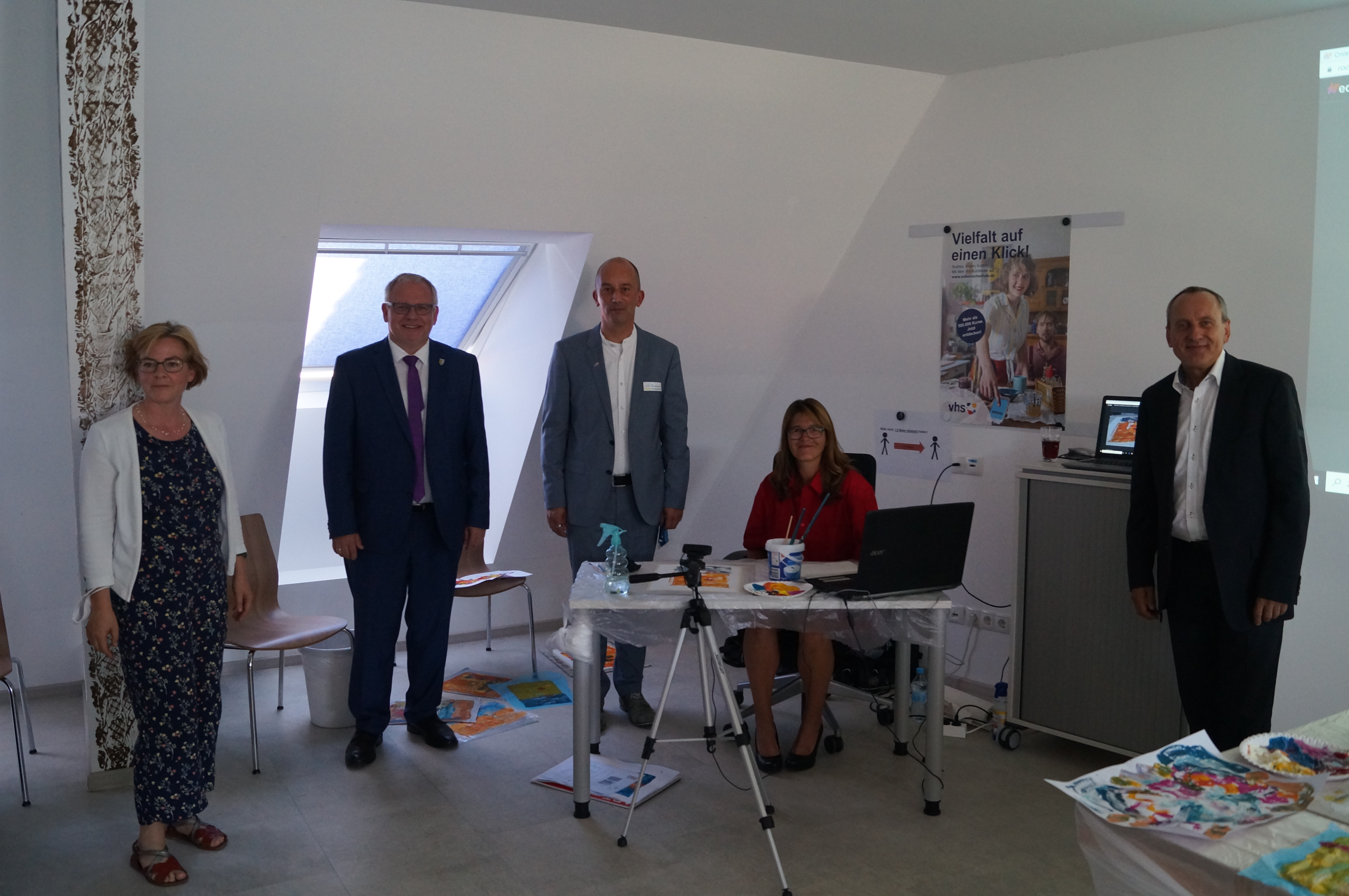 Von links: Hermeling, Ihlenfeld, Wolk-Pöhlmann, Schacht, Wolf