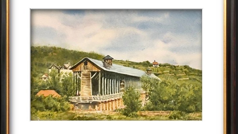 Foto von Gemälde von Bad Dürkheimer Saline