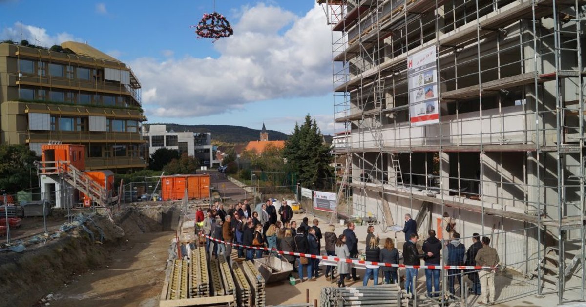 Richtfest neues AWBGebäude Kreis Bad Dürkheim