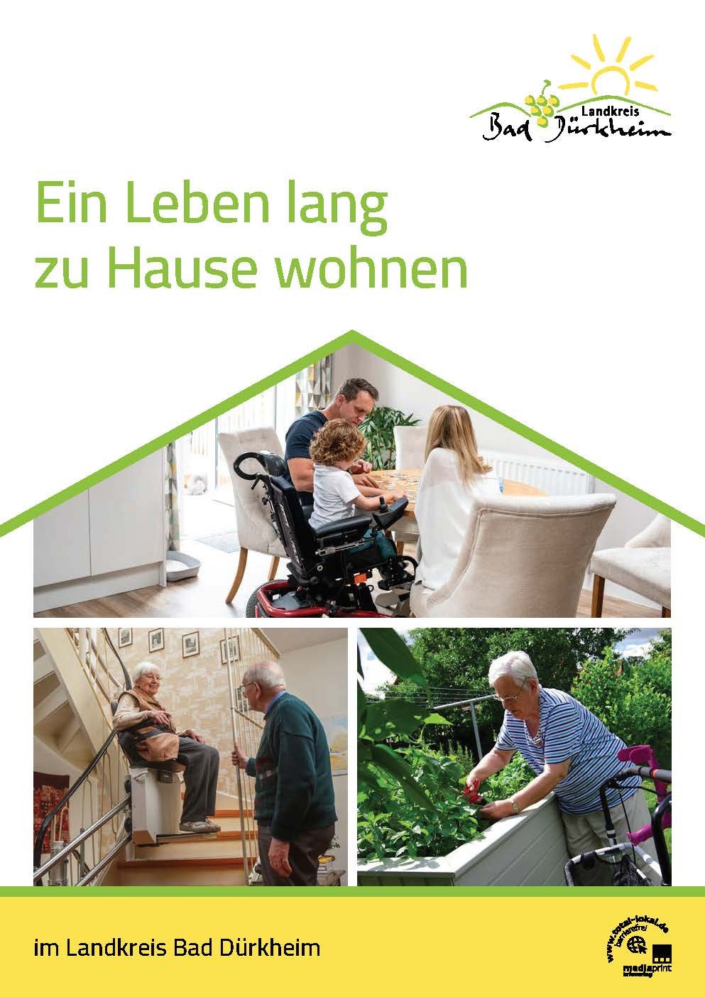 Titel Broschüre Wohnraumanpassung