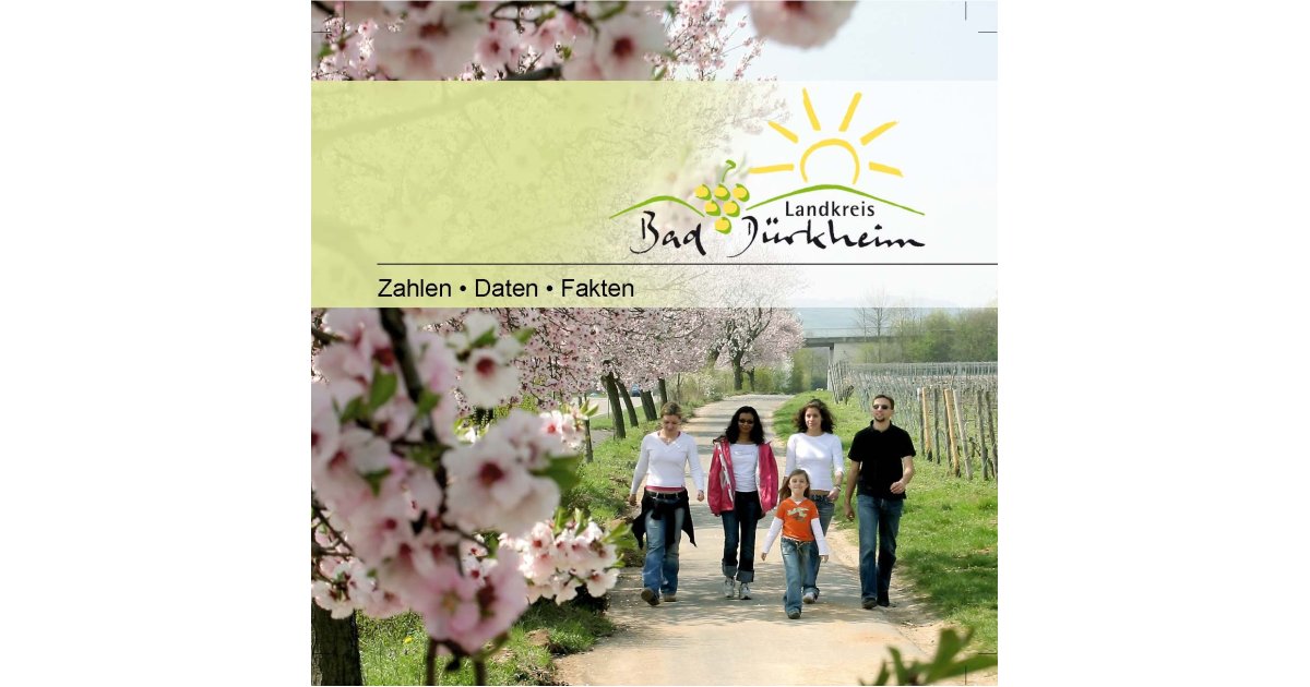 Landkreis in Zahlen Kreis Bad Dürkheim