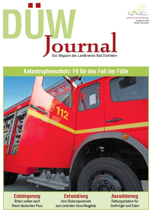 Titelbild DUEW-Journal 01 2019