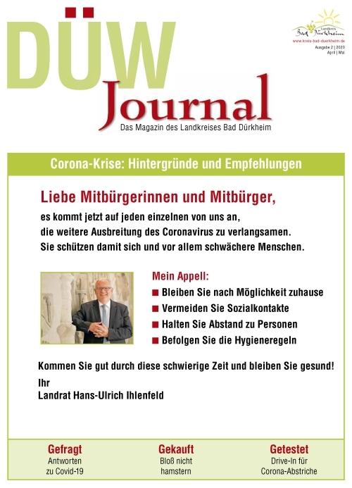 Titelbild DUEW-Journal 01 2021