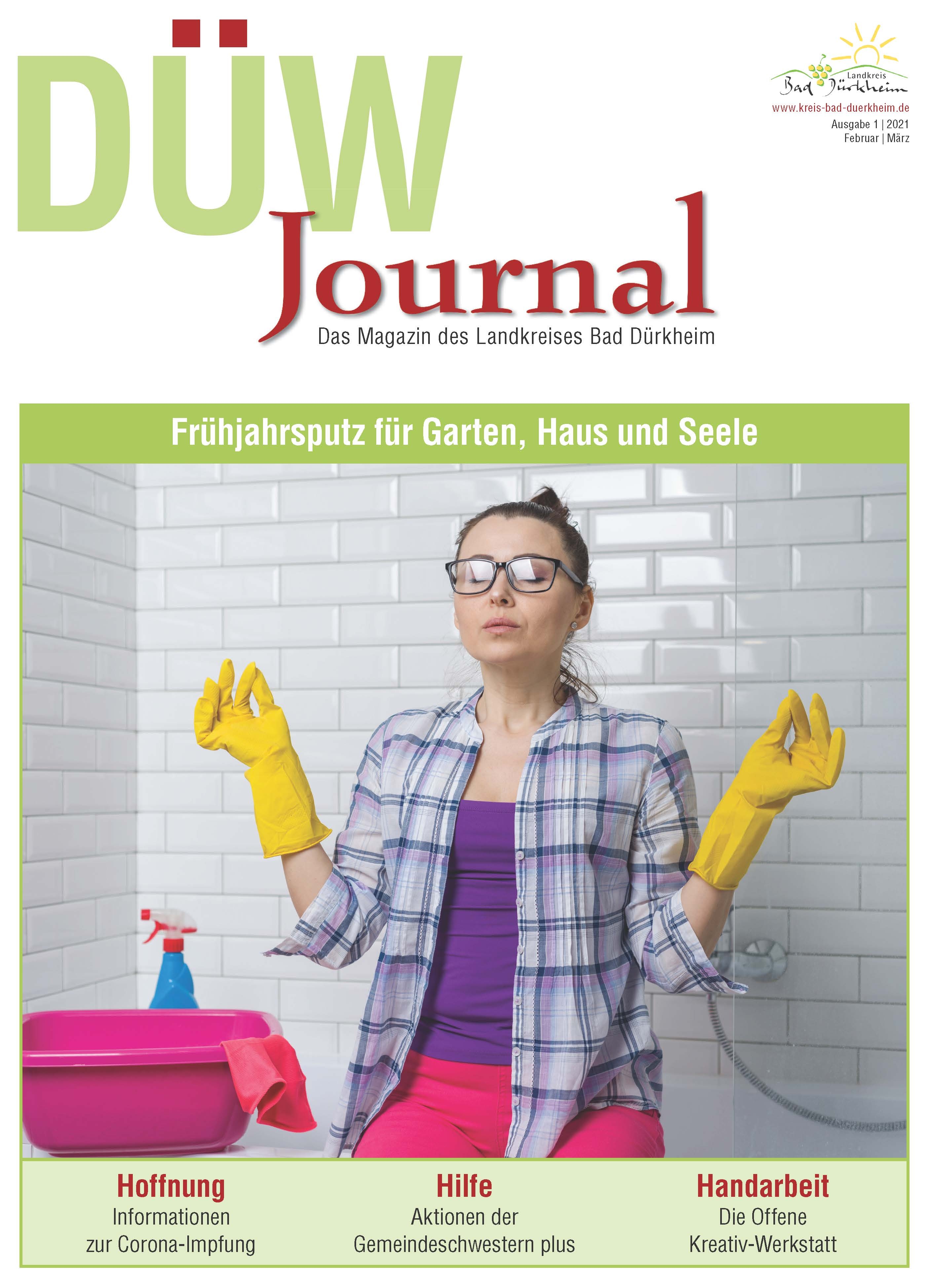 Titelbild DUEW-Journal 01 2021