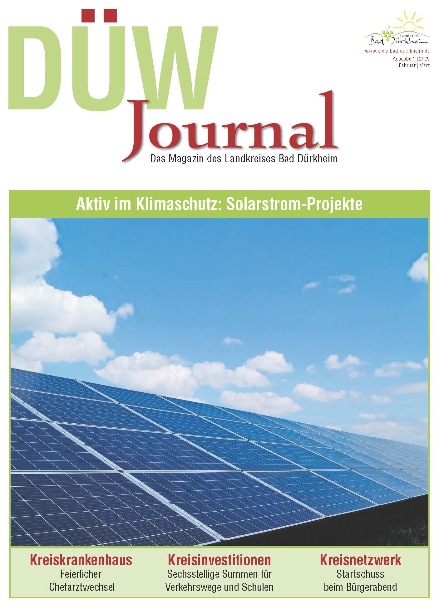 Titelbild DUEW-Journal 01 2021