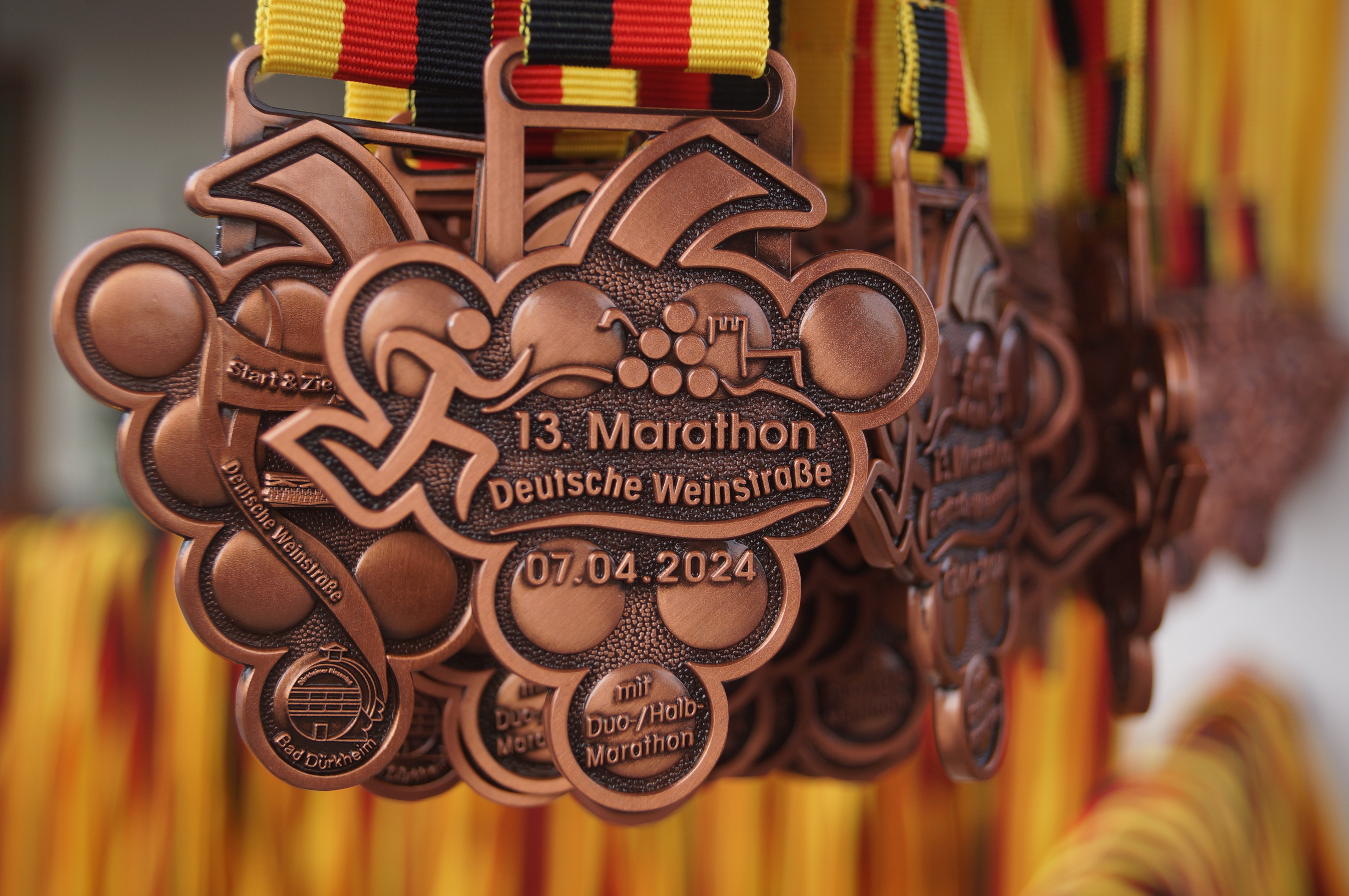 Traubenmedaille Marathon 2024