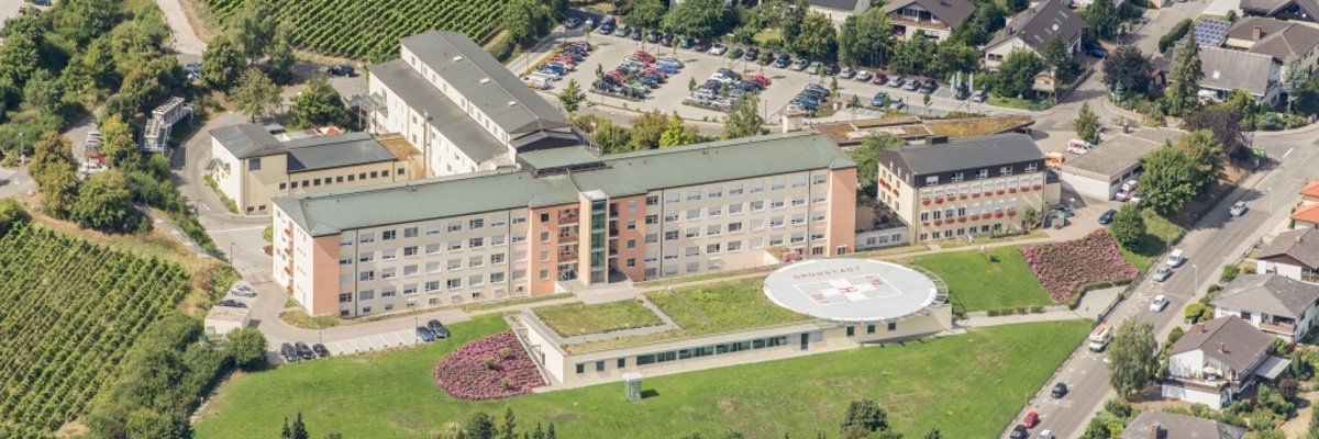 Luftbild Kreiskrankenhaus
