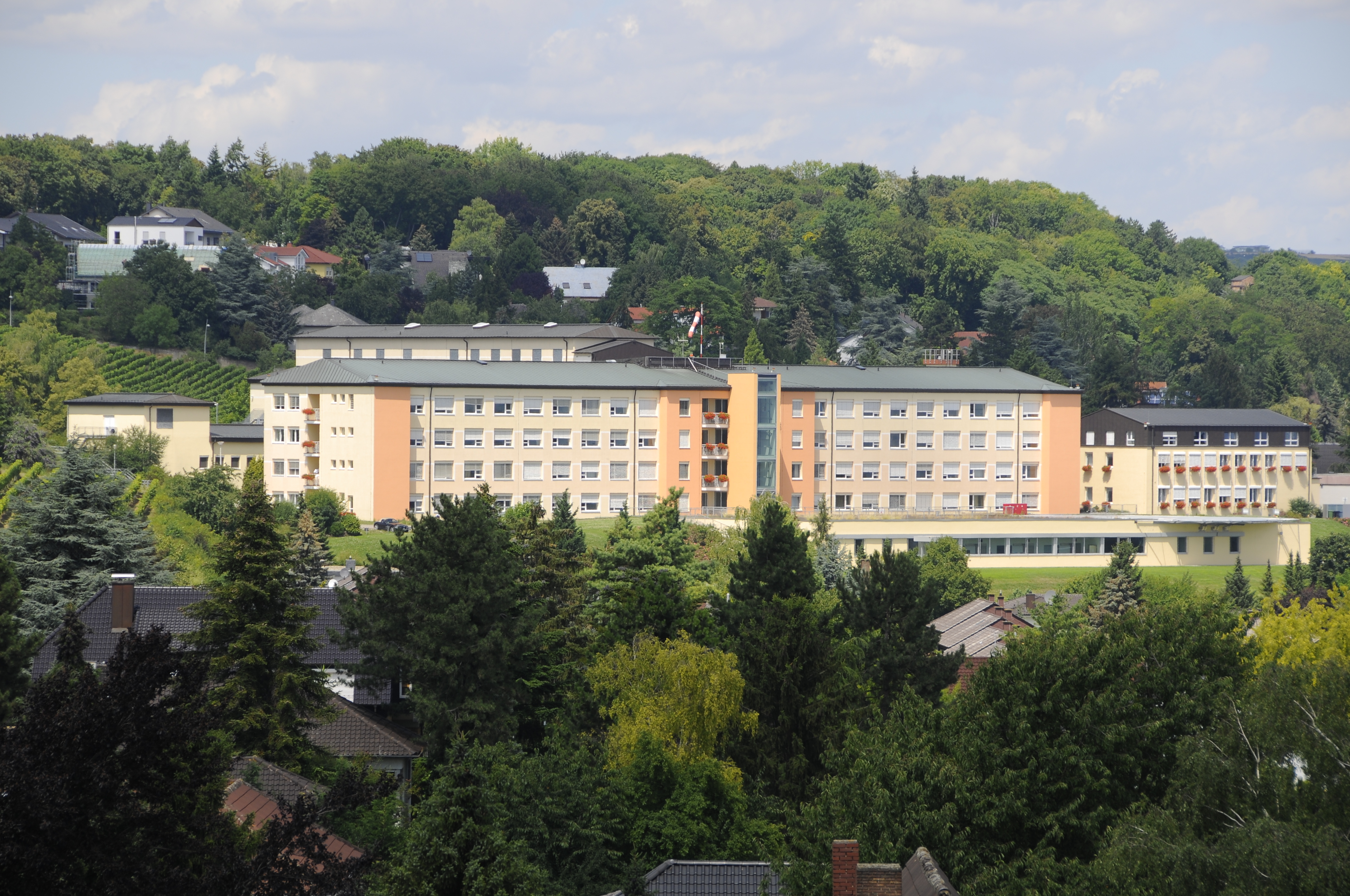 Außenansicht Kreiskrankenhaus