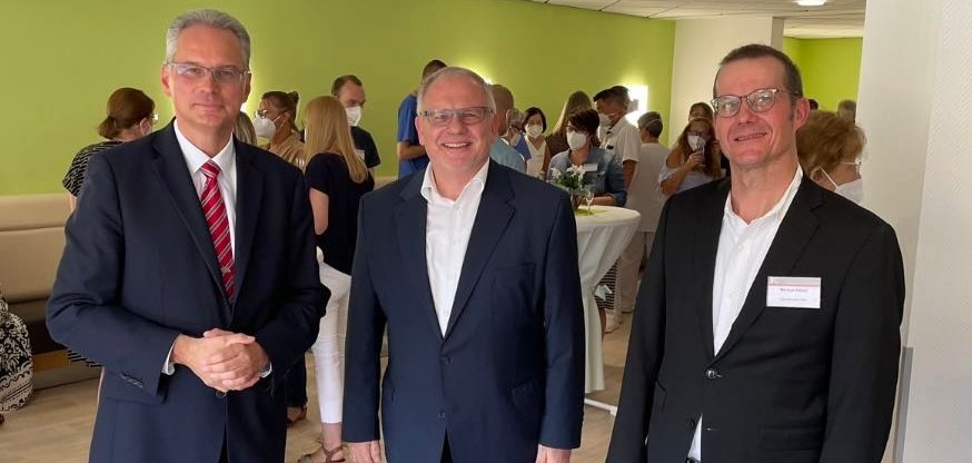 von links: Udo Langenbacher, Hans-Ulrich Ihlenfeld, Markus Kieser 